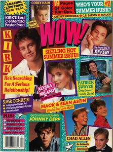WOW Magazin Sommer 1988 Michael J Fox U2 Bon Jovi River Phoenix Johnny Depp - Bild 1 von 17