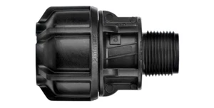 Philmac metrisch/Imperial Endverbinder POL X MI 25 mm/3/4"" x 1"" BSP 9233