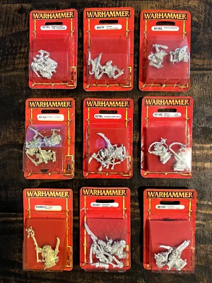 Warhammer Skaven Blister Packs 1997-2000 Sealed OOP Metal Pewter Vintage Rare - Image 1 of 4