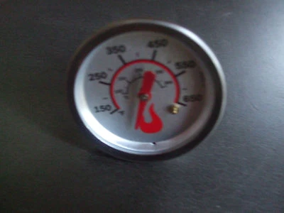 Charbroil SS Grill Heat Indicator Thermometer Grill2Go X200 150-650 - Image 1 of 2