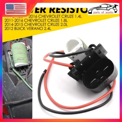 Nuevo relé de motor de resistencia del ventilador de refrigeración del radiador adecuado para Chevrolet Cruze Sonic Opel Foto 1 de 4