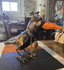 steampunk crow Aviator Sculpture