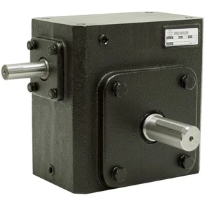 40:1 Right Angle Cast Iron Worm Gear Reducer 3.35 HP Right Output Worldwide - Picture 1 of 3
