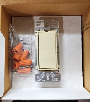 Controles Lightolier - MS600ND-I - Interruptor multiconjunto marfim - Imagem 1 de 4