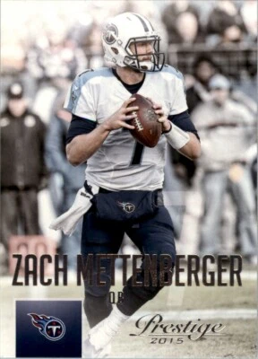 2015 Panini Prestige Zach Mettenberger #123 - Image 1 of 2