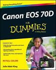 Canon EOS 70D For Dummies by Julie Adair King (English) Paperback Book