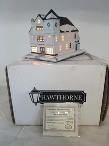 Hawthorne Village Rockwell’s Christmas in Stockbridge The Antique Shop con caja - Imagen 1 de 15