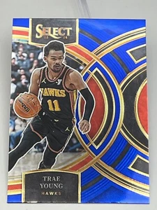 2023-24 Panini Select Basketball Premier Card #158 Trae Young Atlanta Hawks - Picture 1 of 2