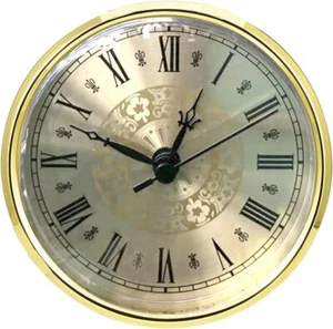 Mini Clock Insert 4.3 Inch(110 Mm) round Quartz Clock Fit-Up Movement Miniature  - Picture 1 of 2