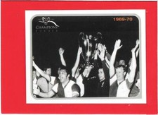 CHAMPIONS OF EUROPE 1955 - 2005 FIGURINA STICKER #8 - 1969-70