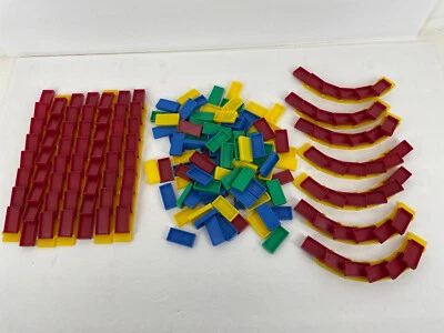 Mixed Lot of ORIGINAL Domino Rally Pieces, Tracks, Replacement Parts - Image 1 of 4