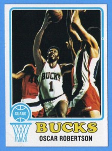 1973-74 Topps # 70 Oscar Robertson EXMNT or Better!