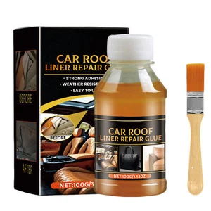 Car Roof Liner Repair Glue 100ml Heavy Headliner Adhesive Fast Dry Glue Liquid - Picture 1 of 12