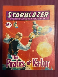Starblazer Comic Space Fiction Adventure #66 1982 The Pirates Of Ka-Ior 856f - Imagen 1 de 2