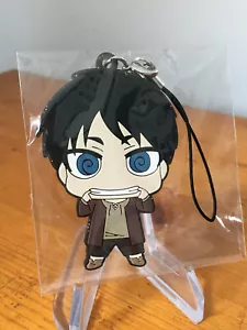 Schlüsselanhänger Attack on Titan Eren Yeager Kinderversion Gummiband Medienfaktor - Bild 1 von 3