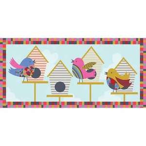 Tappetino interruttore Birdhouse Friends Sassafras, 10 x 22 pollici - Foto 1 di 1
