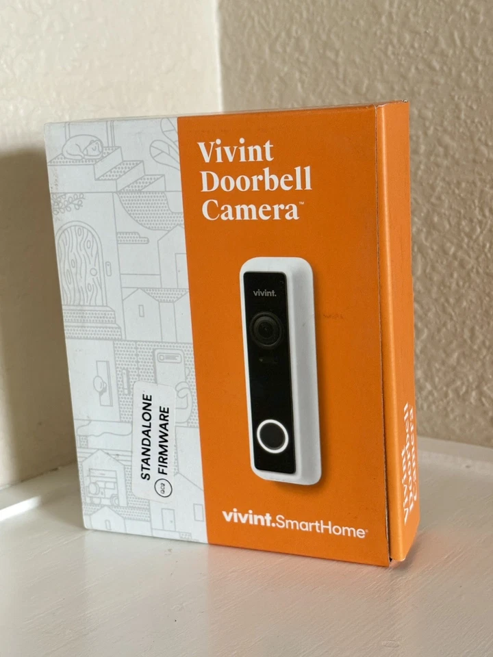 Vivint Doorbell Camera Pro VS-DBC300-WHT, Brand New , 1080p HD, 180° View - Image 1 of 2