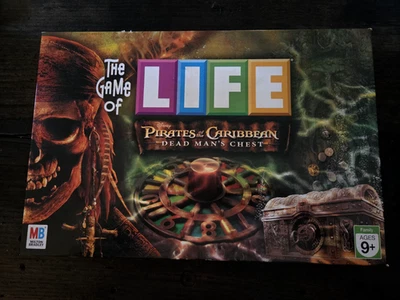 全新 The Game of Life 迪士尼加勒比海盗 死人胸部游戏 2005 — 第 1/4 张图片