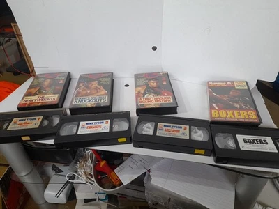 Mike Tyson Vhs Tapes And Muhammad Ali  Vhs - Image 1 of 4