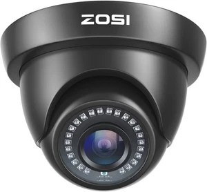 ZOSI 2.0MP HD 1080p 1920TVL Security Camera, 1 Count (Pack of 1), Black - Picture 1 of 8