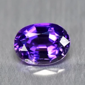 0.92Ct Oval _ Extreme Untreated Vivid Purple Scapolite From Tanzanite - Picture 1 of 1