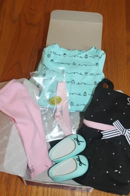 American Girl Grace's BAKING OUTFIT 套装 适用于 Grace DOLL 不含盒有凹痕 — 第 1/4 张图片