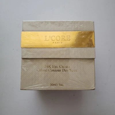 L'CORE PARIS 24K Nourishing Hydrating Eye Cream 1oz/30ml Factory Sealed - Image 1 of 4