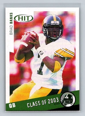 Brad Banks 2003 SAGE HIT Class of 2003 Silver #C37 Iowa Hawkeyes - Image 1 of 2
