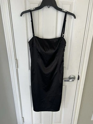 Dolce & Gabbana Black Slip Dress Women's - Image 1 of 4