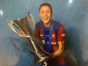 Jana Fernandez Signed 8x6 Photo With COA - Barcelona Women / Spain - Picture 1 of 1