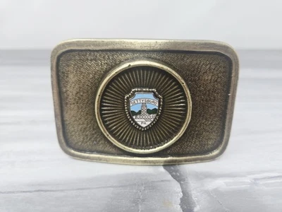  Pennsylvania Gettysburg STATE SOUVENIR BELT BUCKLE Brass - Image 1 of 4