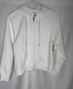 RBX Classic White Zip-Up Hoodie Neu XS - Bild 1 von 4
