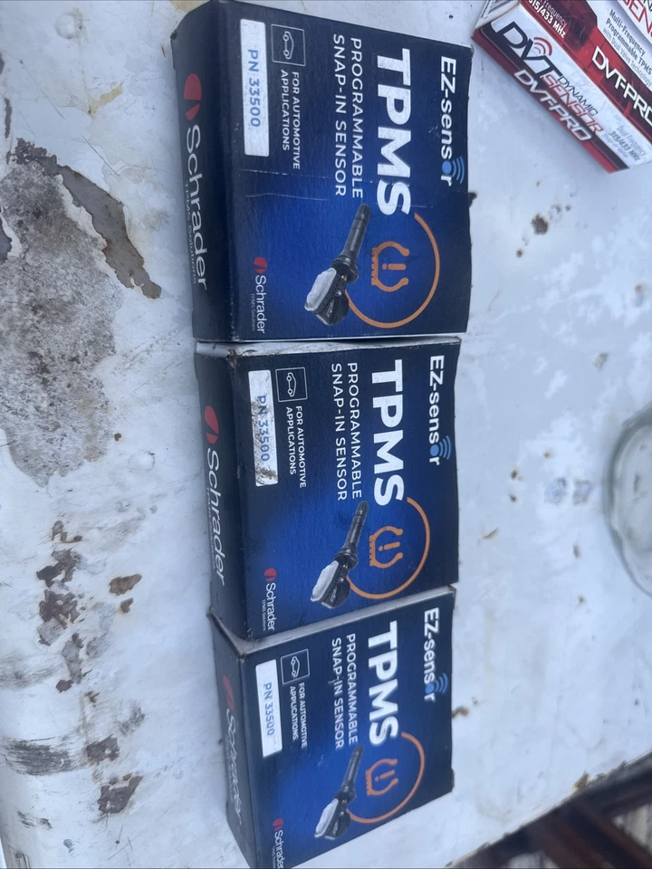 Schrader 33500 TPMS Dual Frequency EZ Sensors with Snap In Valve Stem - Image 1 of 1