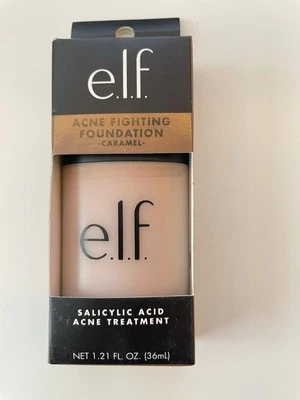 E.L.F. Acne Fighting Foundation Caramel Shade #83125 NEW - Image 1 of 3