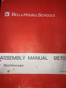 Manual Bell and Howell Schools Assembly 9570 Oszilloscope - Bild 1 von 1