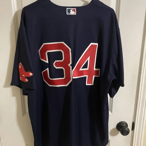 Red Sox Jersey David Ortiz Nike Men's XL With Sleeve Patch Cover
