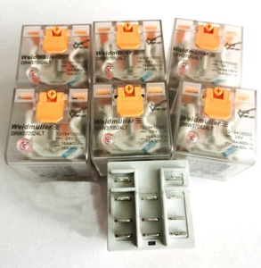2Pcs Weidmuller DRW370524LT AC24V 1219410000 Intermediate Relay 11Pins - Picture 1 of 1