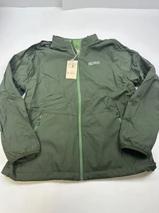 NWT Red Head Brand Co Green Zip Up Jacket Mens Large Windbreaker - Picture 1 of 7