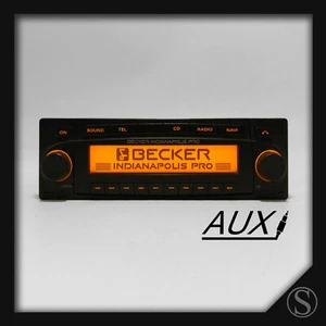 AUX Becker Indianapolis Pro Radio BE7950 für Mercedes W201 W124 W210 W140 R129 - Picture 1 of 1