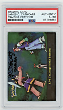 First Ever Signed James C Cathcart Pokemon Topps TV EP4 Challenge Of The Samurai