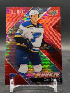 2024-25 Zach Dean Upper Deck Allure Rookie Red Rainbow RC #126 - Picture 1 of 3