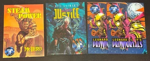 TEKNO COMIX (1995) -- Lot of 11 Promo 4x6 Advertising Cards - Picture 1 of 4