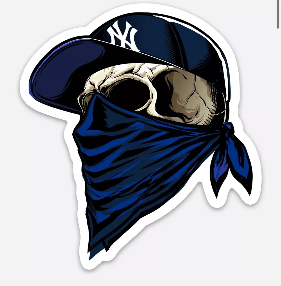 New York Yankees Baseball Sticker/Decal 12 - Image 1 of 1