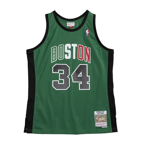 Mitchell & Ness NBA Swingman Jersey Celtics 2007 Paul Pierce Green *NEW* Cover