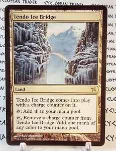 TENDO ICE BRIDGE mtg sehr leicht spielen Verräter von Kamigawa 1 selten - Bild 1 von 3