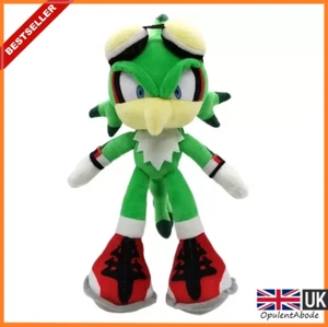🟢Sonic The Hedgehog Jet the Hawk Plushie Stuffed video game Plush Toy SEGA 33cm - Picture 1 of 3