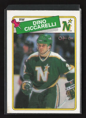 1988-89 O-Pee-Chee #175 Dino Ciccarelli Minnesota North Stars - Image 1 of 2
