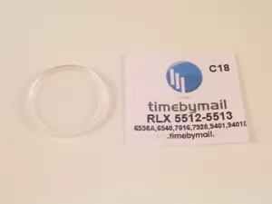 FOR ROLEX 5512 5513 6540 7928 94010 Watch Plexi-Glass 25-19 Plastic Crystal C18 - Picture 1 of 1