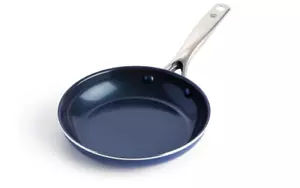 Antihaft Bratpfanne Pfanne Kochgeschirr Keramik keine wackelnden Diamanten infundiert 8 Zoll - Bild 1 von 7
