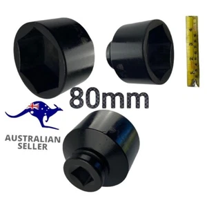 80mm Impact Socket 1” Dr Socket Large Heavy Duty Nuts Bolts Sockets Tools Air - Picture 1 of 12